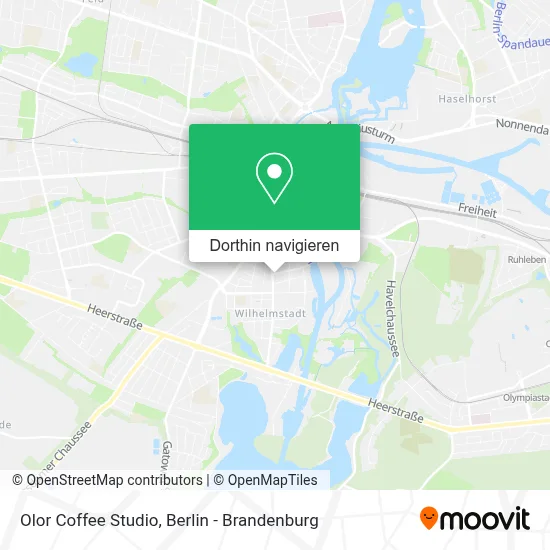 Olor Coffee Studio Karte