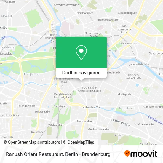 Ranush Orient Restaurant Karte