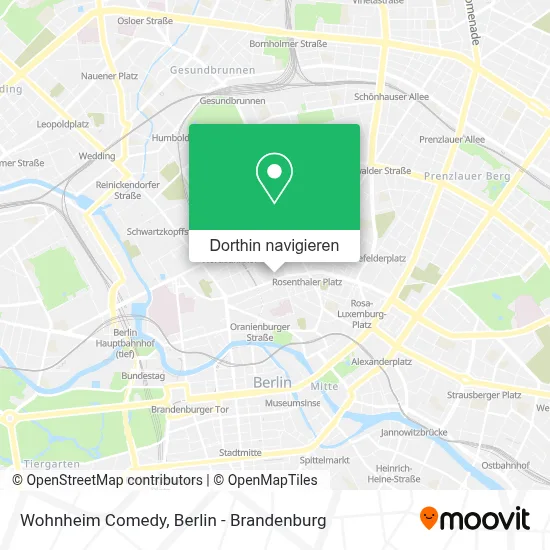 Wohnheim Comedy Karte