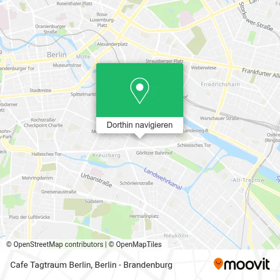 Cafe Tagtraum Berlin Karte