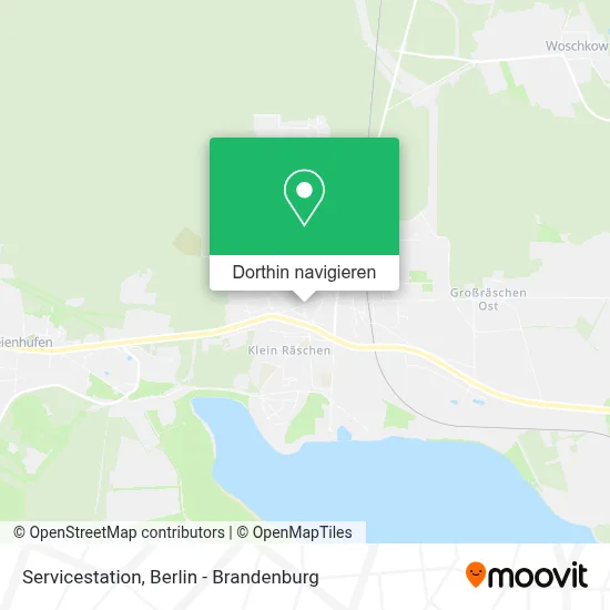 Servicestation Karte