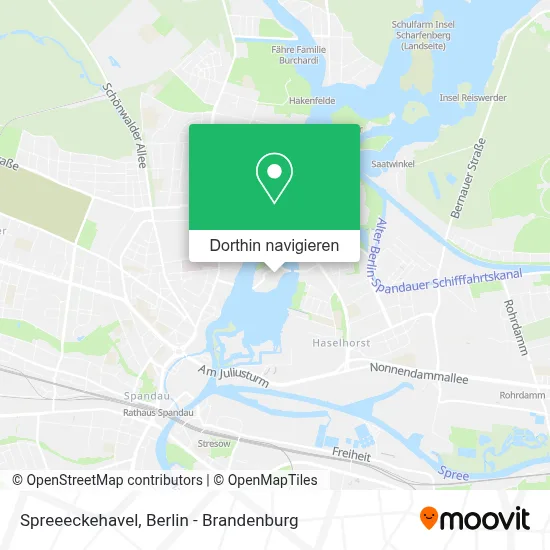 Spreeeckehavel Karte