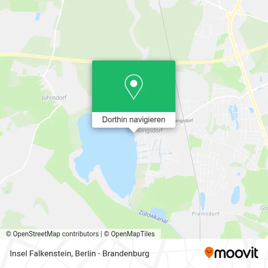 Insel Falkenstein Karte
