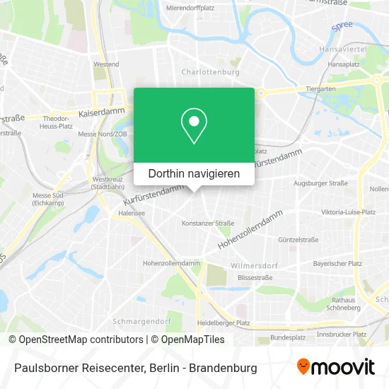 Paulsborner Reisecenter Karte