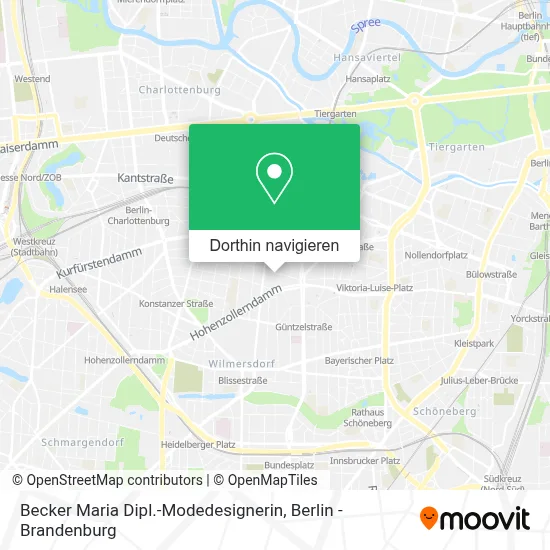 Becker Maria Dipl.-Modedesignerin Karte