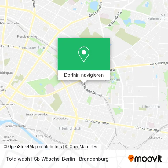 Totalwash | Sb-Wäsche Karte
