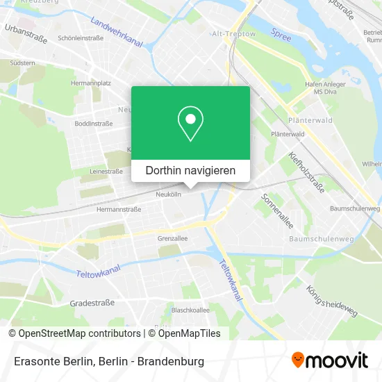 Erasonte Berlin Karte