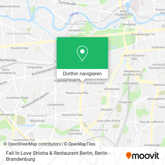 Fall In Love Shisha & Restaurant Berlin Karte