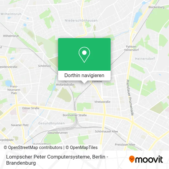 Lompscher Peter Computersysteme Karte