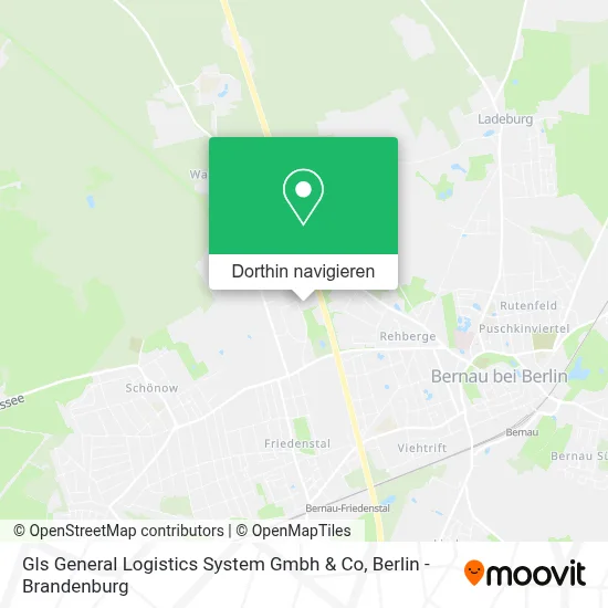 Gls General Logistics System Gmbh & Co Karte