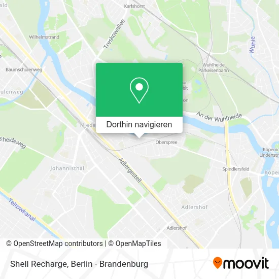 Shell Recharge Karte