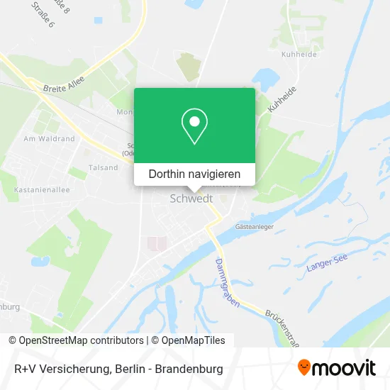 R+V Versicherung Karte