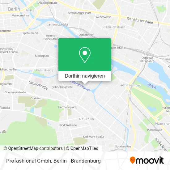 Profashional Gmbh Karte