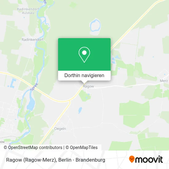 Ragow (Ragow-Merz) Karte