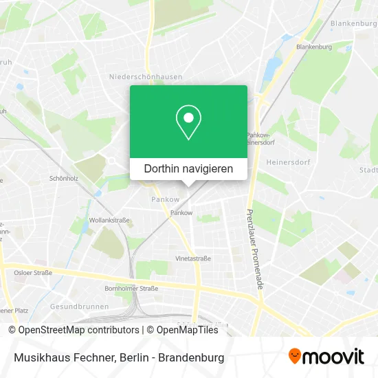 Musikhaus Fechner Karte