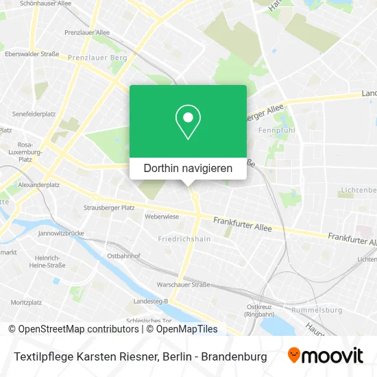 Textilpflege Karsten Riesner Karte