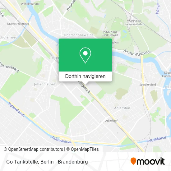 Go Tankstelle Karte