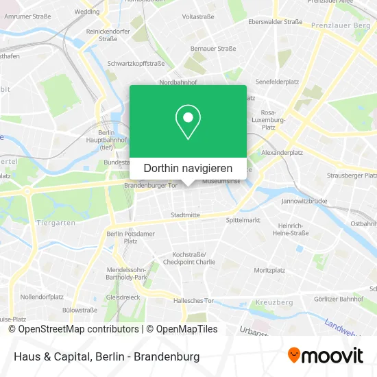 Haus & Capital Karte