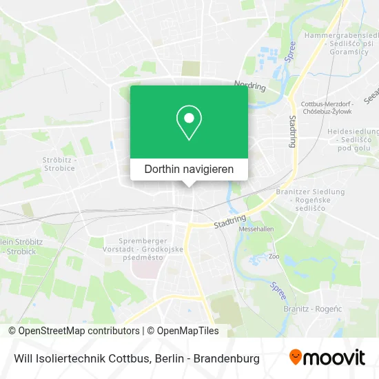 Will Isoliertechnik Cottbus Karte