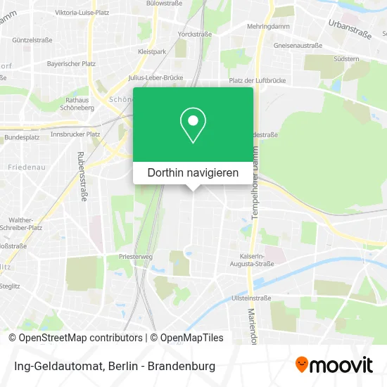 Ing-Geldautomat Karte