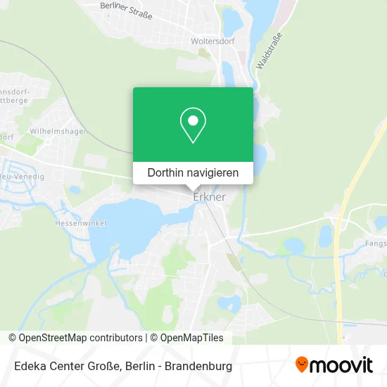 Edeka Center Große Karte