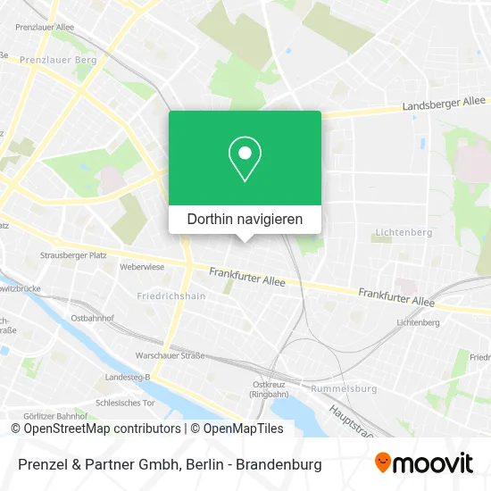 Prenzel & Partner Gmbh Karte