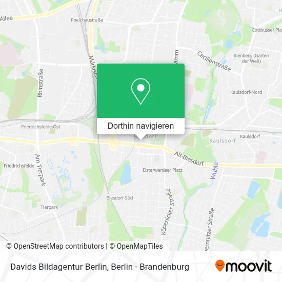 Davids Bildagentur Berlin Karte