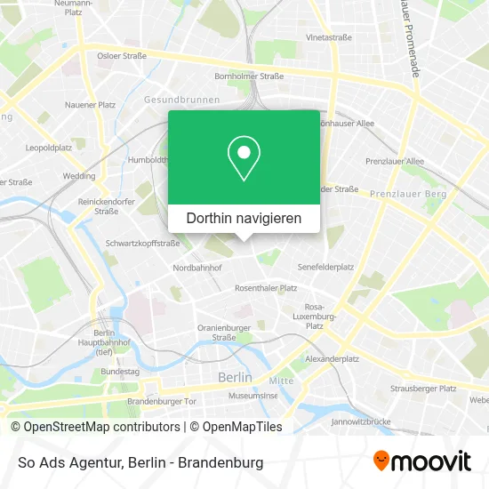 So Ads Agentur Karte