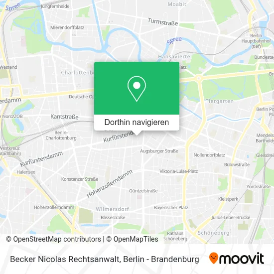 Becker Nicolas Rechtsanwalt Karte