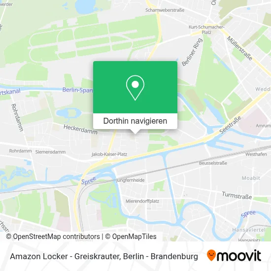 Amazon Locker - Greiskrauter Karte