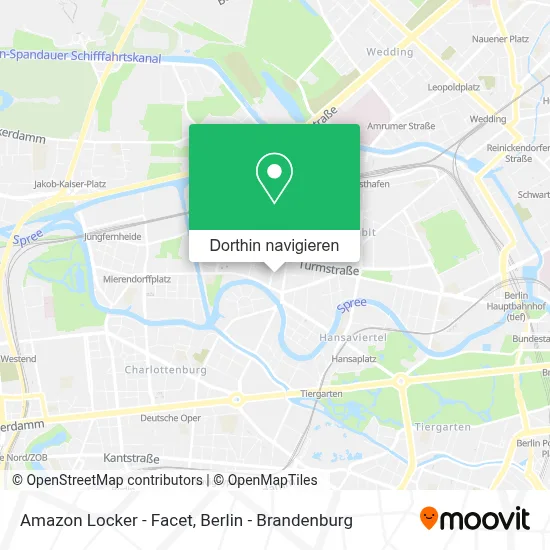 Amazon Locker - Facet Karte