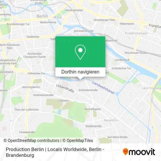 Production Berlin | Locals Worldwide Karte