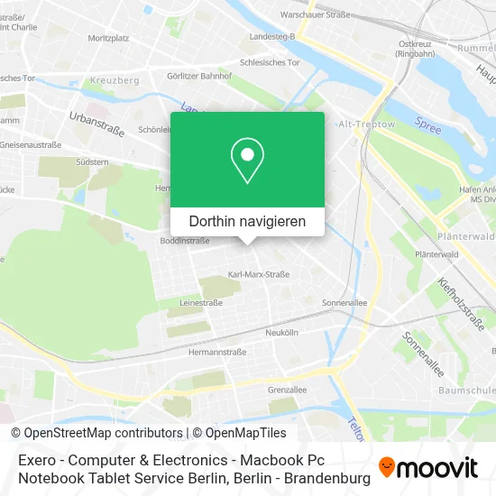 Exero - Computer & Electronics - Macbook Pc Notebook Tablet Service Berlin Karte