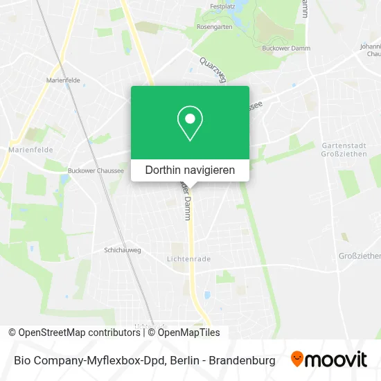 Bio Company-Myflexbox-Dpd Karte