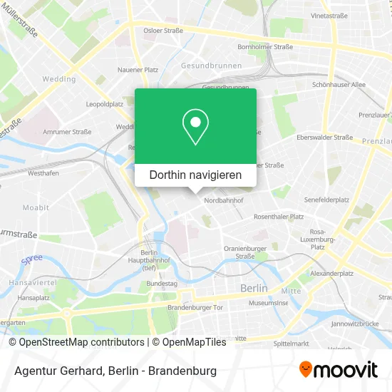 Agentur Gerhard Karte