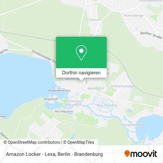 Amazon Locker - Lexa Karte