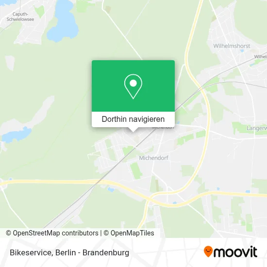 Bikeservice Karte