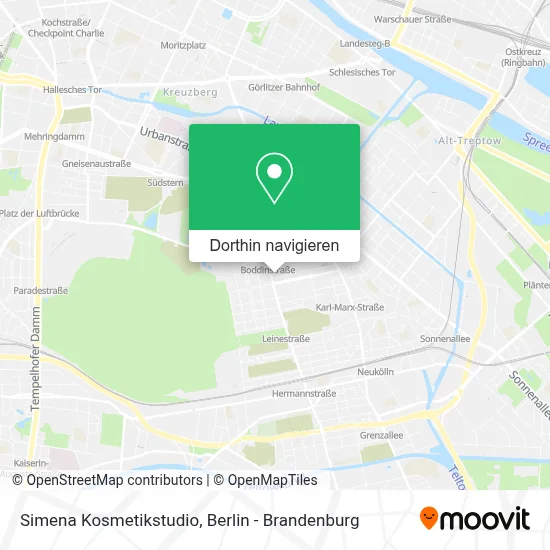 Simena Kosmetikstudio Karte