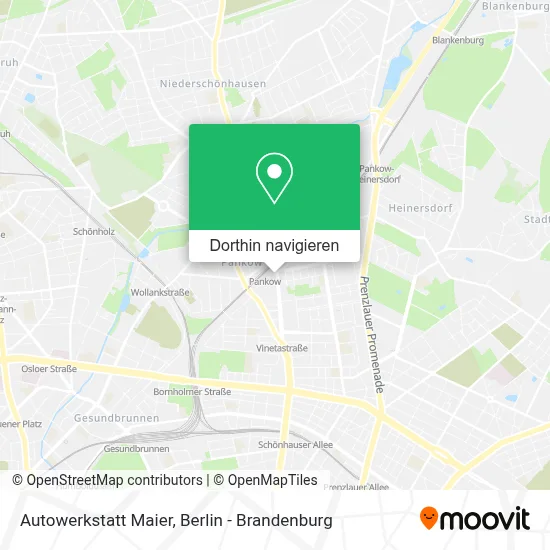 Autowerkstatt Maier Karte