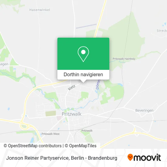 Jonson Reiner Partyservice Karte