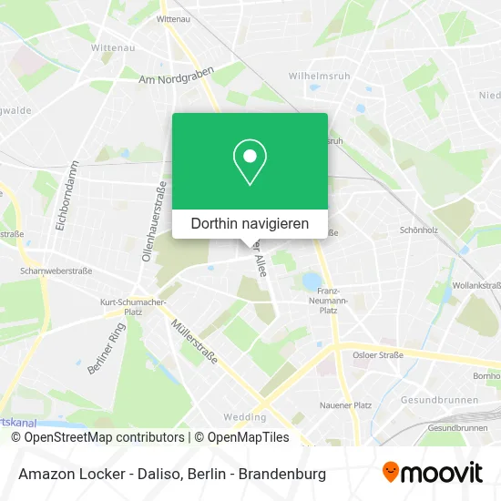 Amazon Locker - Daliso Karte
