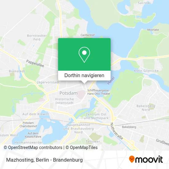 Mazhosting Karte