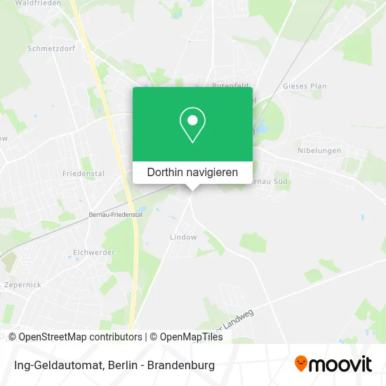 Ing-Geldautomat Karte