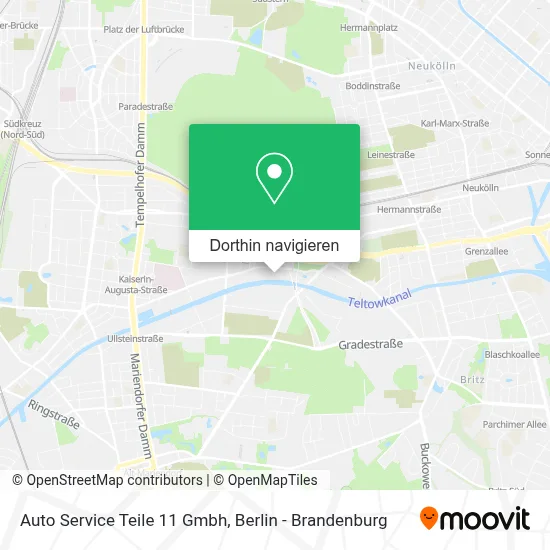 Auto Service Teile 11 Gmbh Karte