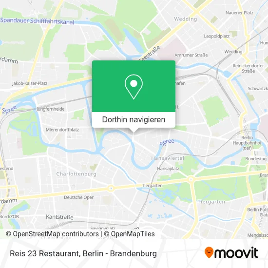 Reis 23 Restaurant Karte