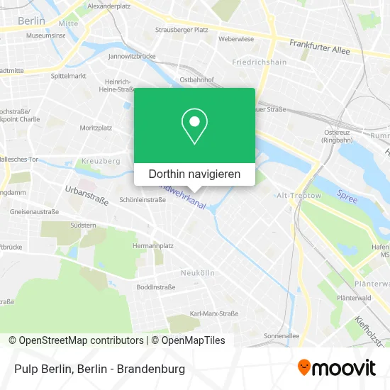 Pulp Berlin Karte