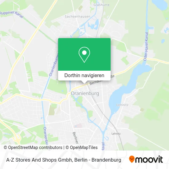 A-Z Stores And Shops Gmbh Karte