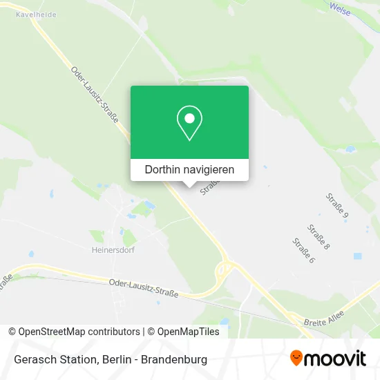 Gerasch Station Karte