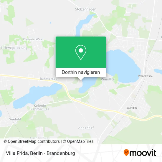 Villa Frida Karte