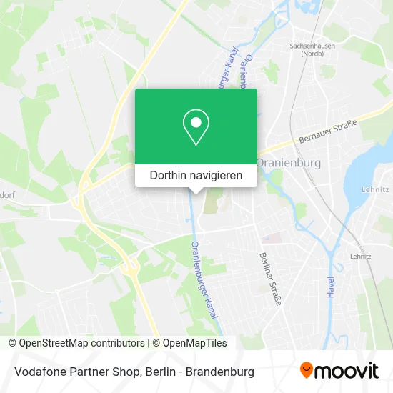 Vodafone Partner Shop Karte